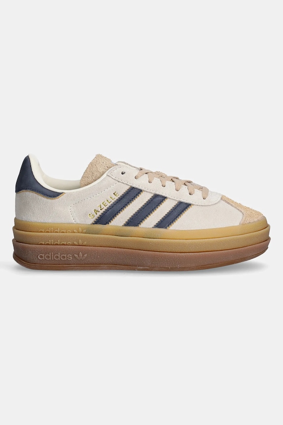 Δερμάτινα sneakers adidas Originals Gazelle Bold JQ5126 μπεζ SS25