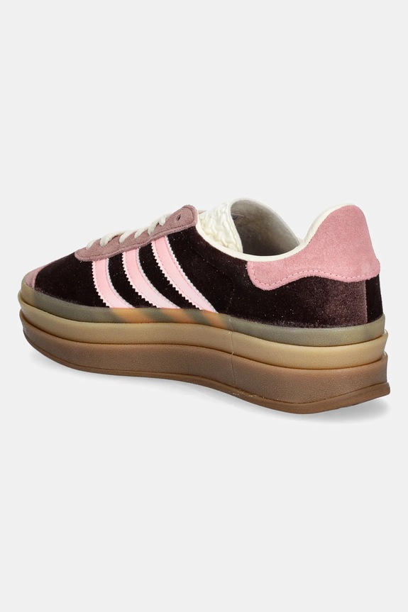 Obuwie adidas Originals sneakersy Gazelle Bold JQ5143 bordowy