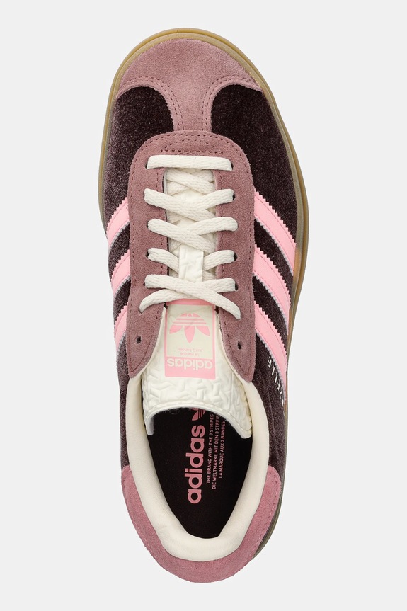 adidas Originals sneakersy Gazelle Bold bordowy JQ5143