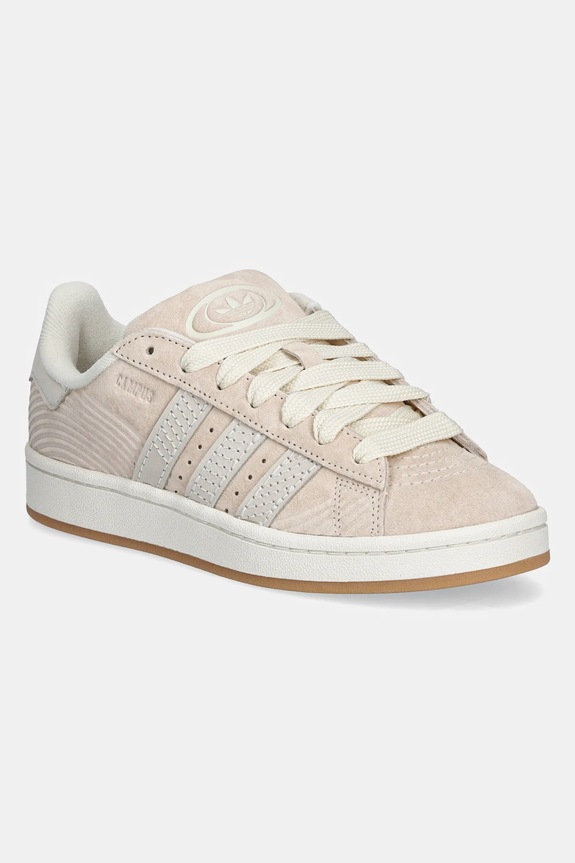 Semišové tenisky adidas Originals Campus 00s nízký béžová JQ7670