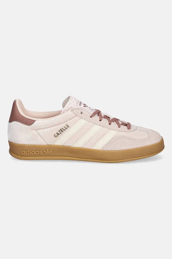 adidas Gazelle Indoor Wonder Quartz Velvet JR0232 pink SS25