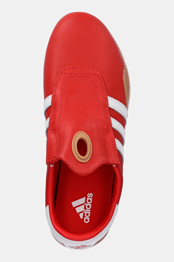 adidas Originals sneakers in pelle Taekwondo Mei rosso JR2646