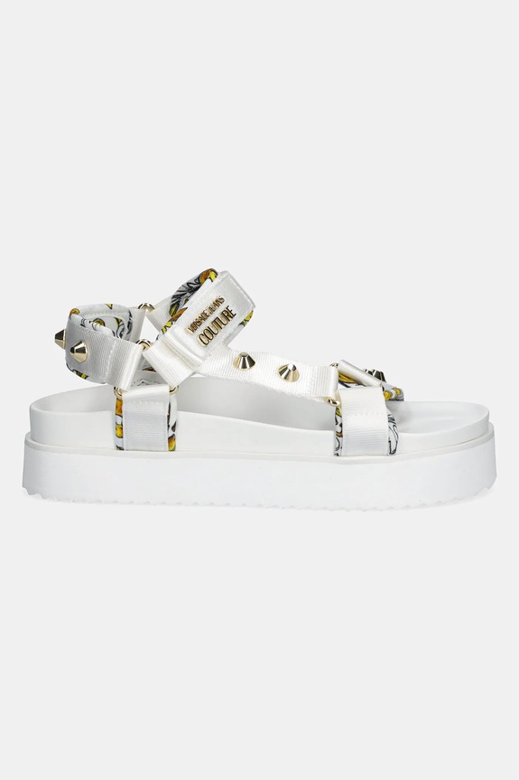 Versace Jeans Couture sandale 78VA3SM2.ZS187.G03 alb SS25