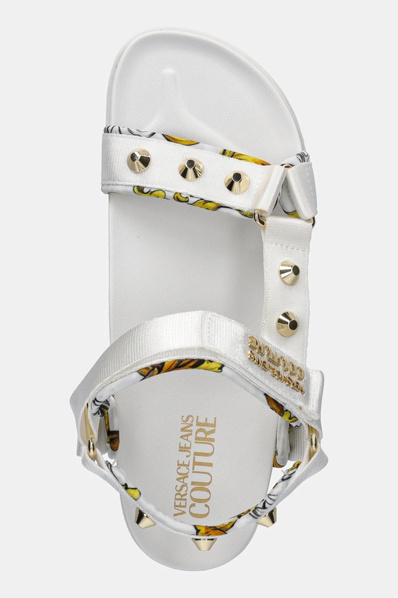 Versace Jeans Couture sandale alb 78VA3SM2.ZS187.G03