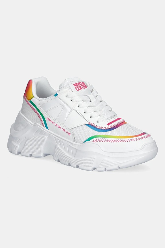 Versace Jeans Couture sneakersy syntetyczny biały 78VA3SC4.ZPB06.003