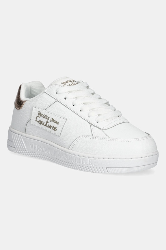Tenisky Versace Jeans Couture plochá biela 78VA3SJ5.ZPB10.003