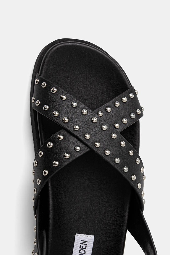 Steve Madden sandały skórzane My Bestie-S czarny SM11003786.032