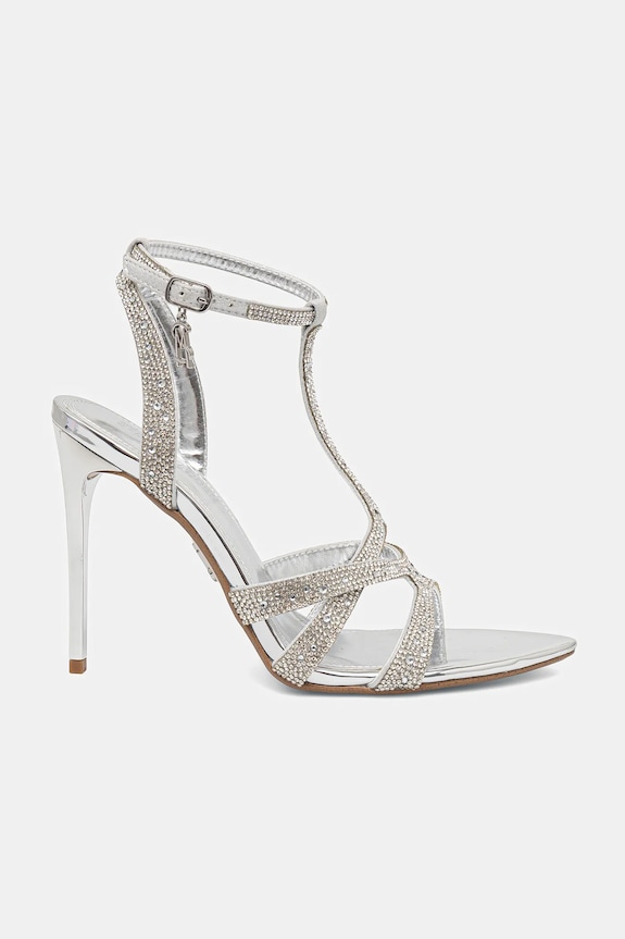 Steve Madden szpilki Scope SM11003726.751 srebrny SS25