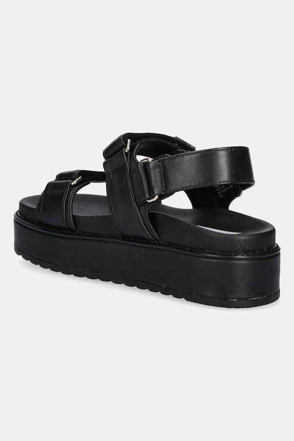 Obuwie Steve Madden sandały skórzane Bigmona SM11003458.017 czarny