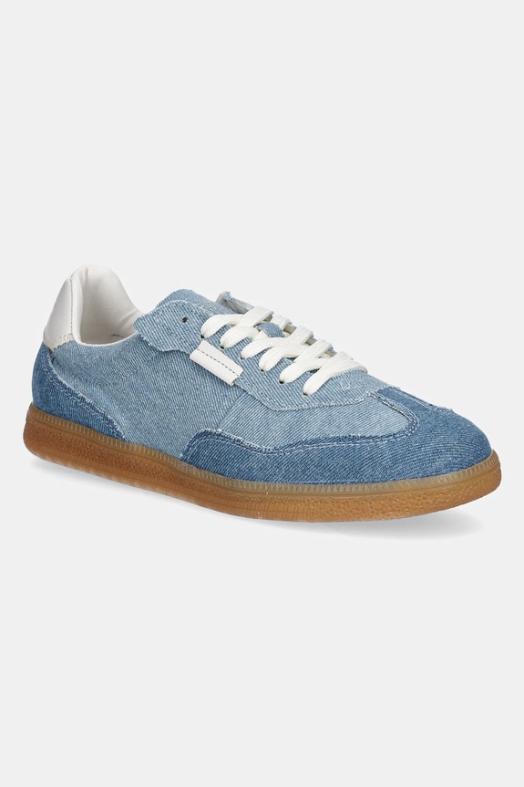 Steve Madden sneakers Emporia finta pelle fiore blu SM11003419.48K