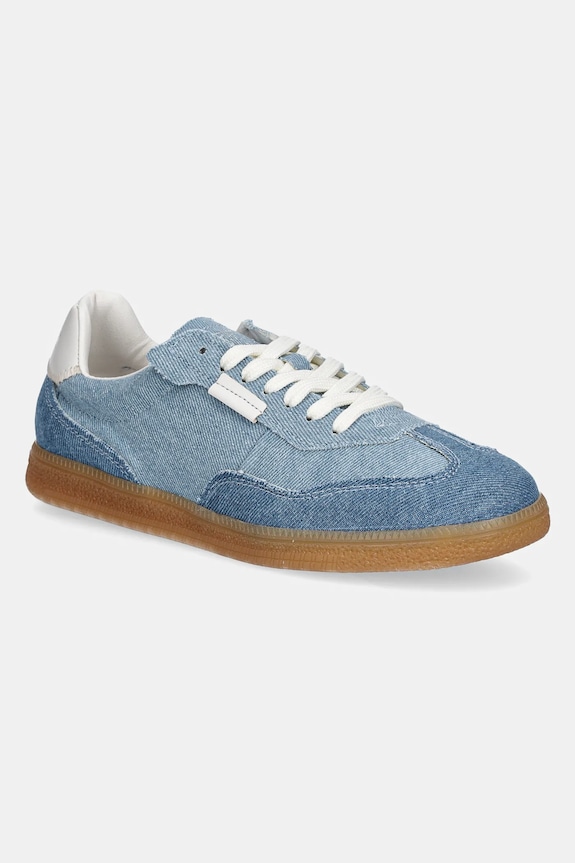 Steve Madden sneakers Emporia finta pelle fiore blu SM11003419.48K