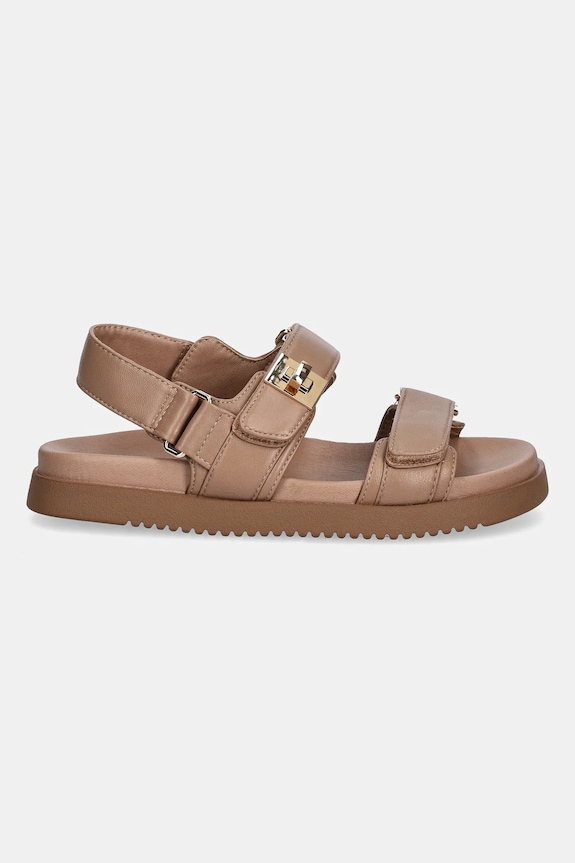 Δερμάτινα σανδάλια Steve Madden Mona SM11002535.217 μπεζ SS25