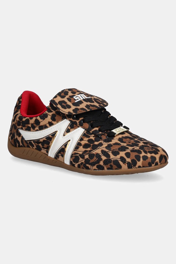 Steve Madden sneakers Freekick-LE pelle fiore marrone SM19000141.BLO