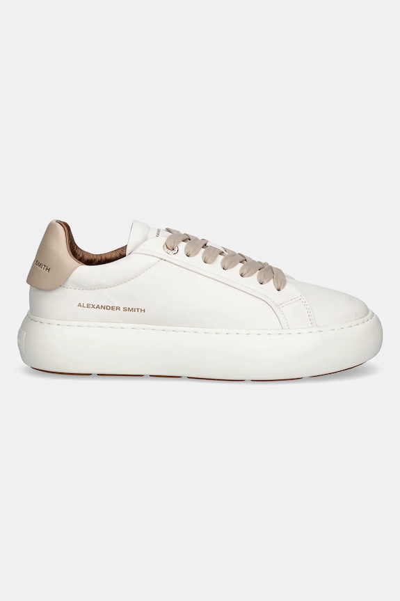 Alexander Smith sneakers in pelle Soho ASBBSOW3563WBE bianco SS25