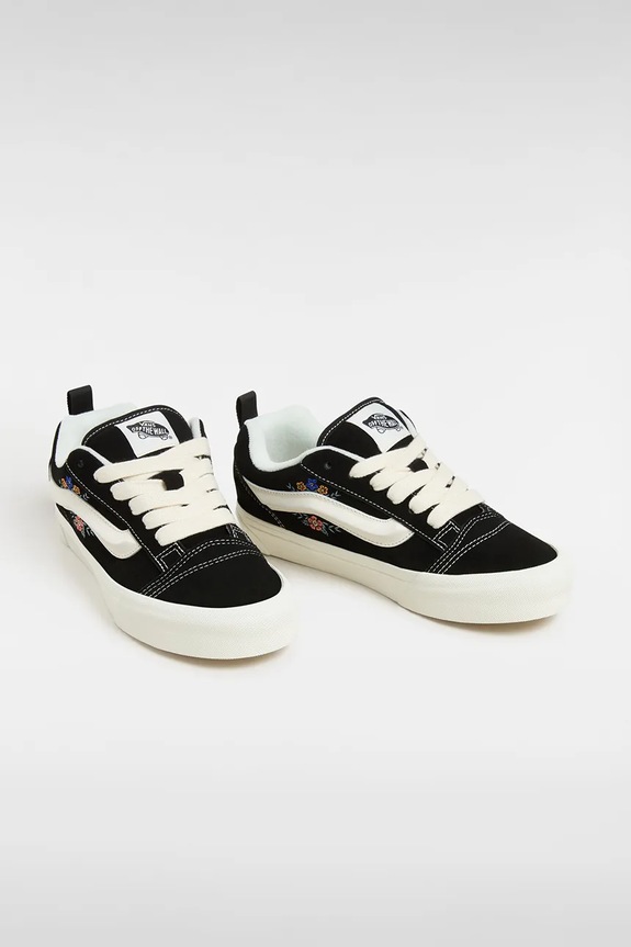 Semišové tenisky Vans Knu Skool VN000D75F2B1 černá SS25