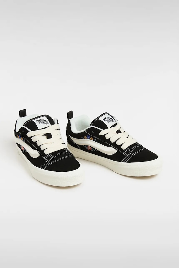 Semišové tenisky Vans Knu Skool VN000D75F2B1 černá SS25