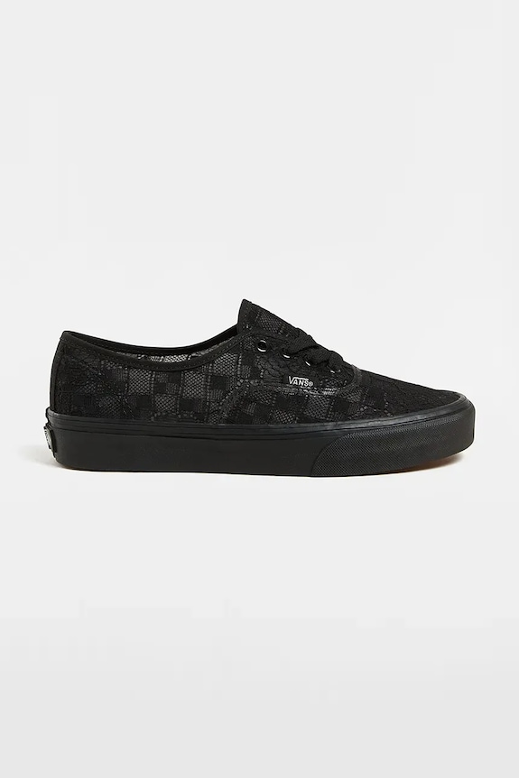 Πάνινα παπούτσια Vans Authentic φλατ μαύρο VN000D8BBLK1