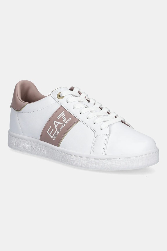 EA7 Emporio Armani sneakersy płaska biały XK346.X8X102