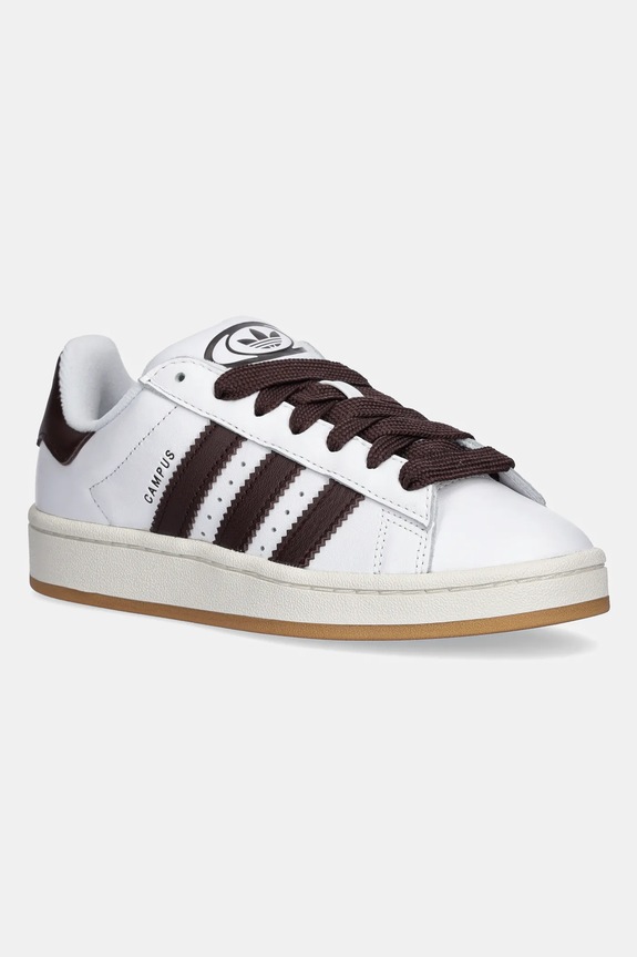adidas Originals sneakersy skórzane Campus 00s imitacja skóry licowej biały JQ7767