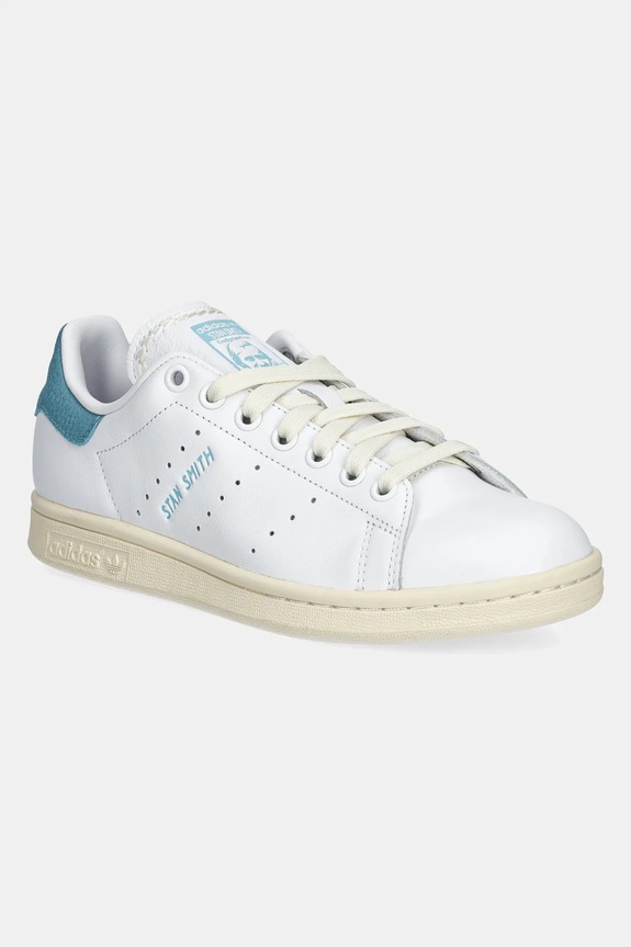 adidas Originals sneakers din piele Stan Smith piele alb JI2927