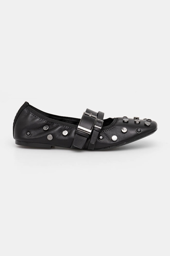 Kožené balerínky Dkny Davey K1552868.BLK čierna SS25