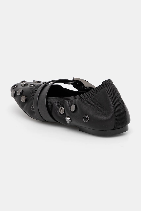 Obuv Kožené balerínky Dkny Davey K1552868.BLK čierna