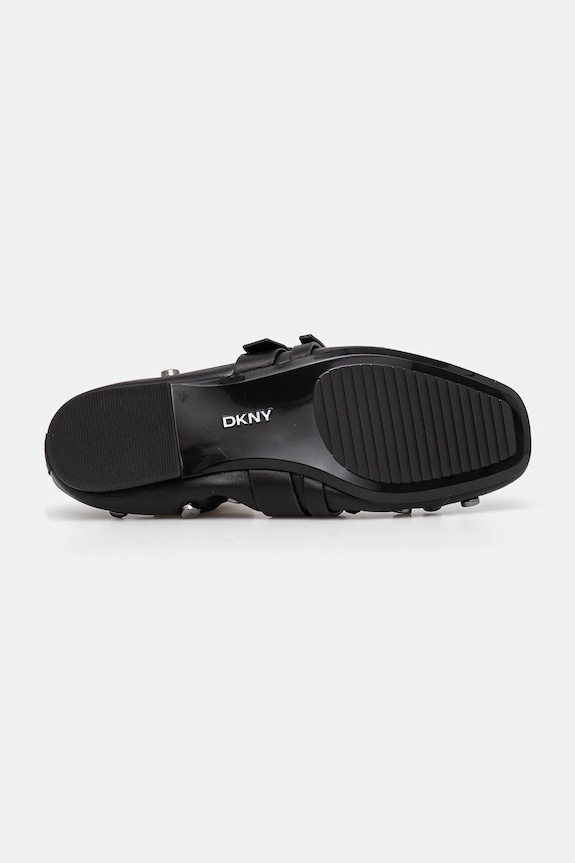 Kožené balerínky Dkny Davey čierna K1552868.BLK