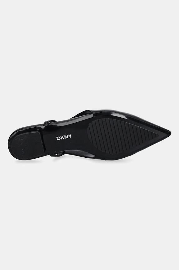 Dkny baleriny skórzane Mikado K1524221.BLK czarny