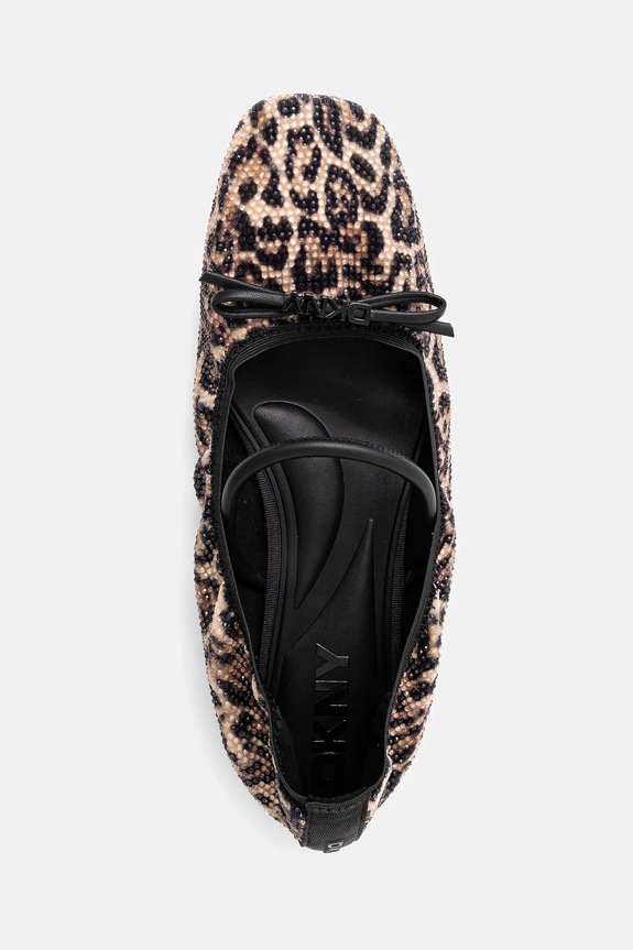 Παπούτσια Μπαλαρίνες Dkny Dale K1577448.NAT καφέ