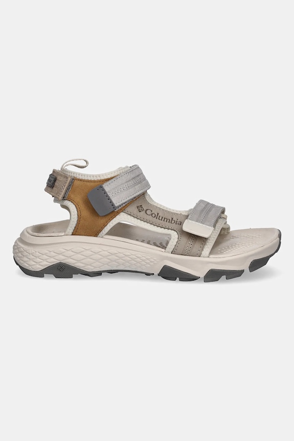 Columbia sandały nubukowe PEAKFREAK RUSH 2121261 szary SS26