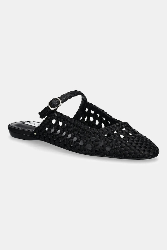 Steve Madden klapki Glennie tekstylny czarny SM11003841.486