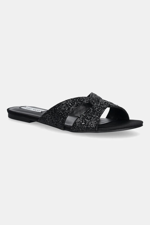 Steve Madden papucs Musa textil fekete SM11003835.001