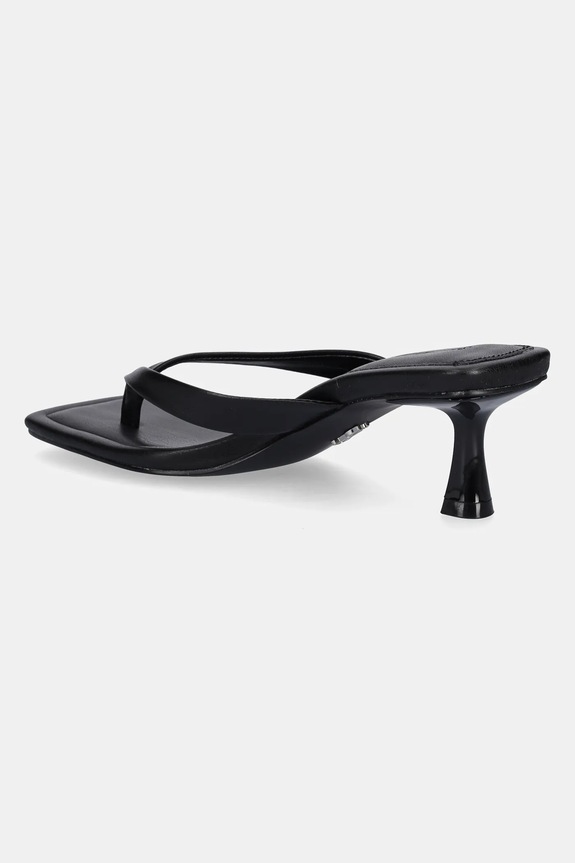 Παπούτσια Δερμάτινες σαγιονάρες Steve Madden Heyley SM11003831.017 μαύρο