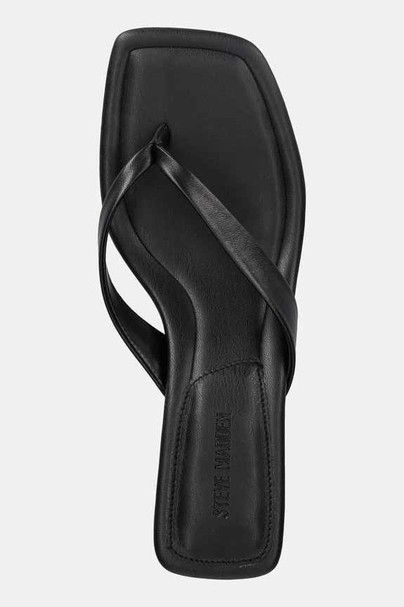 Δερμάτινες σαγιονάρες Steve Madden Heyley μαύρο SM11003831.017