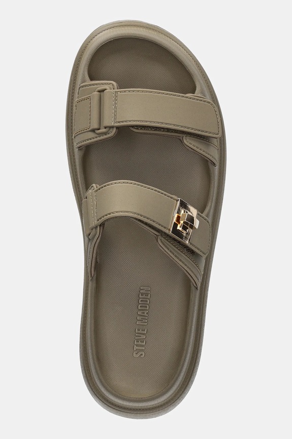 Παντόφλες Steve Madden Bigschmona-J πράσινο SM11003858.577