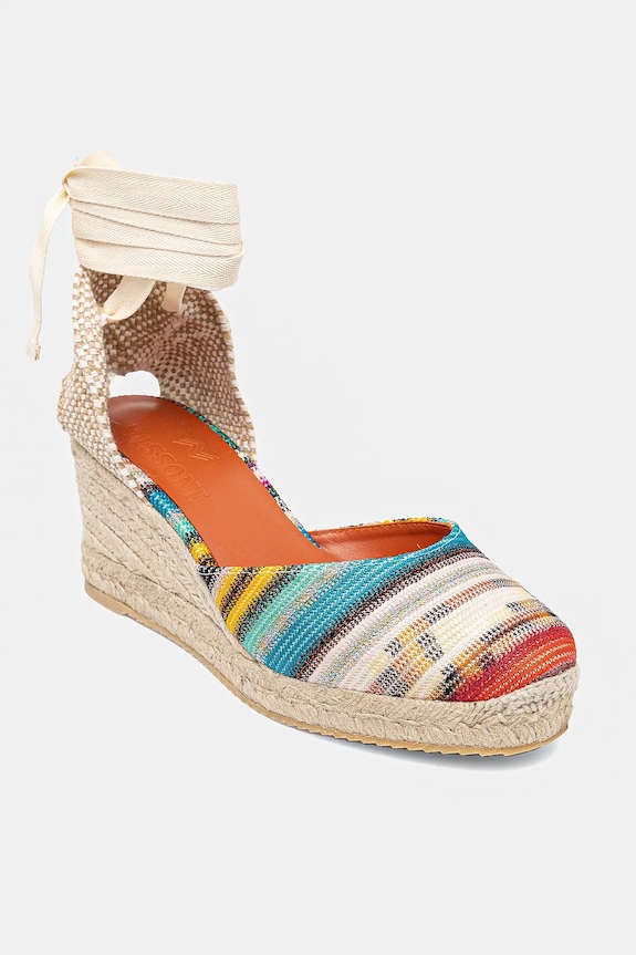 Missoni espadrilles Eva 60 textil többszínű MWB006.083