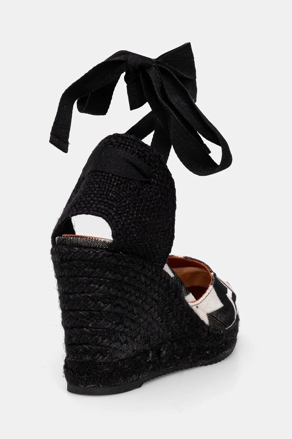 Παπούτσια Εσπαντρίγιες Missoni Eva 80 MWB008.022 μαύρο