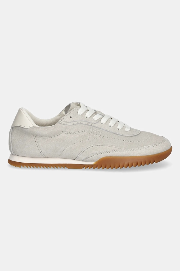 Δερμάτινα sneakers BOSS Carlynn 50541691.122 γκρί SS25