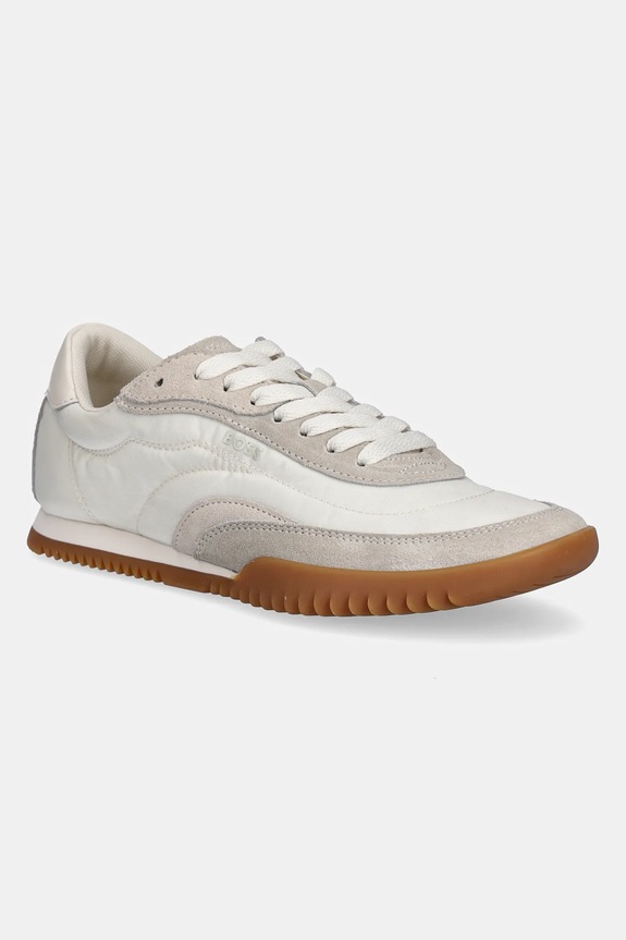 Sneakers BOSS Carlynn υφασμάτινο μπεζ 50542185.122