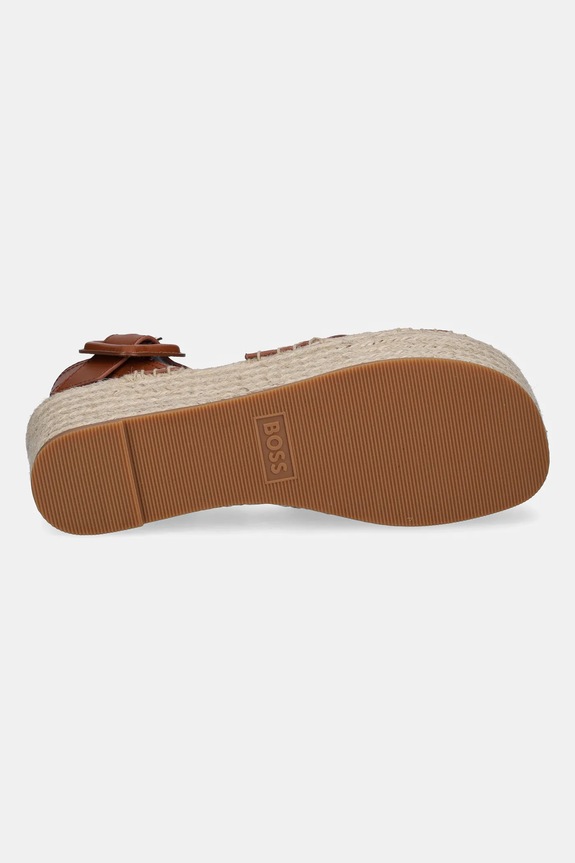 BOSS sandali in pelle Machica 50542356.220 marrone