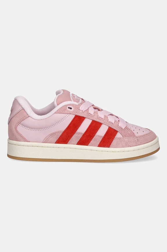 Usnjene superge adidas Originals Campus 00S Beta W JH5607 roza SS25