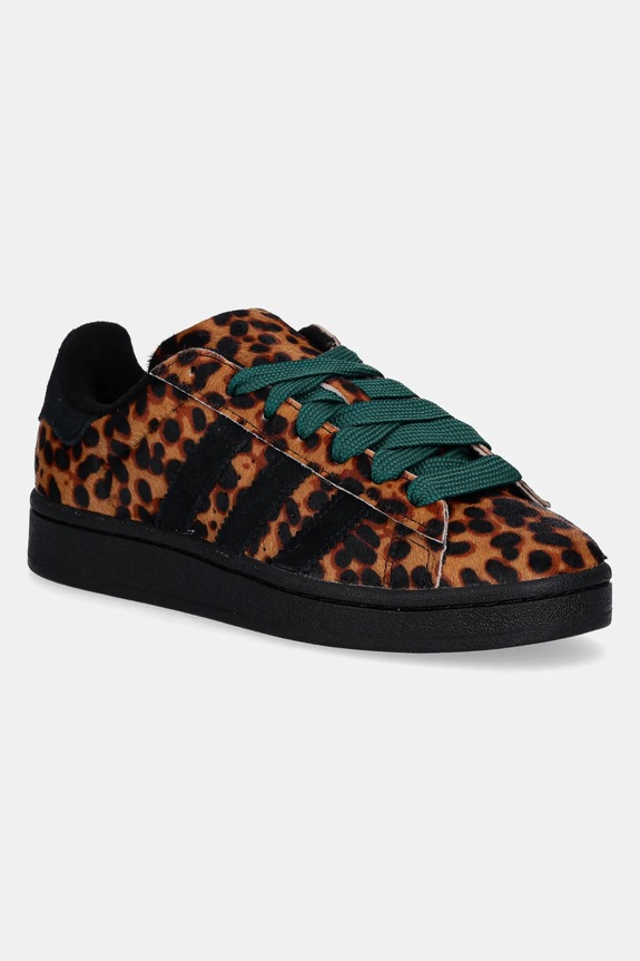 adidas Originals sneakersy zamszowe Campus 00S W płaska brązowy JH9768