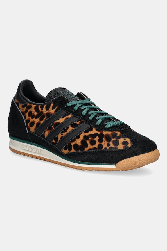 adidas SL 72 OG Leopard Print Collegiate Green tessile nero JI0187