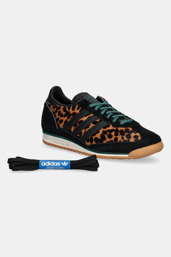 adidas SL 72 OG Leopard Print Collegiate Green nero JI0187