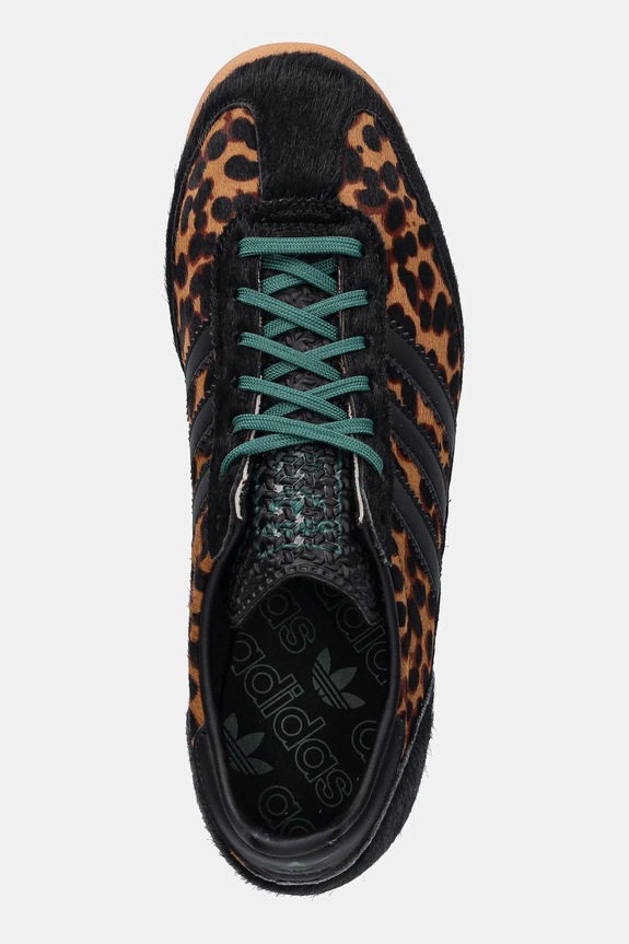 adidas SL 72 OG Leopard Print Collegiate Green JI0187 nero