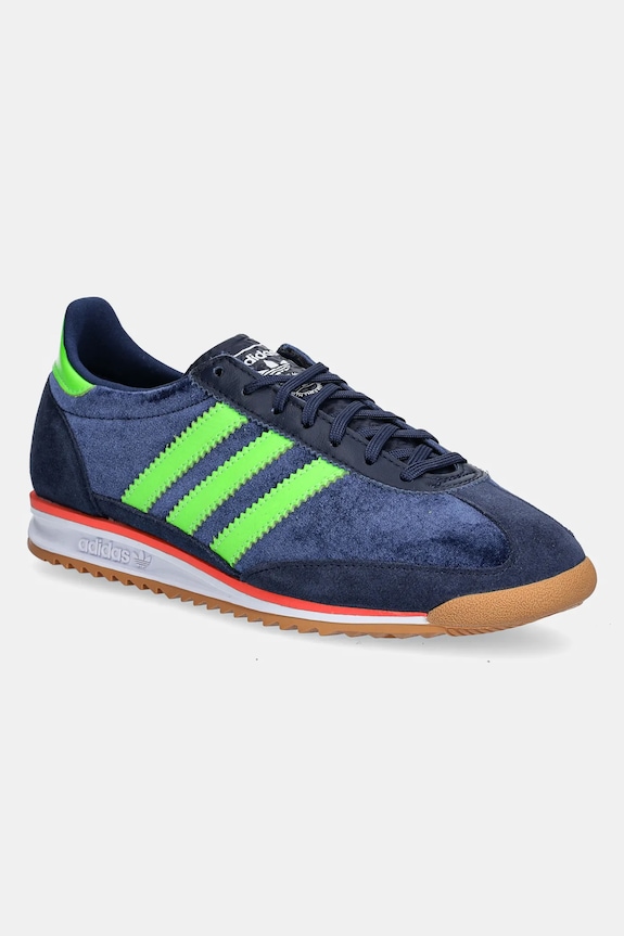 Tenisice adidas Originals Sl 72 Og W brušena koža mornarsko plava JI0193