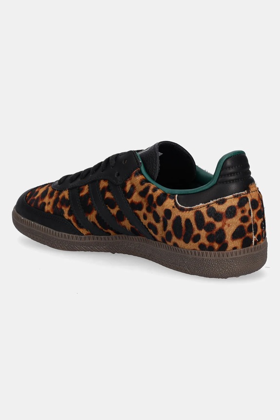 Shoes adidas Originals leather sneakers Samba OG W JI2735 black