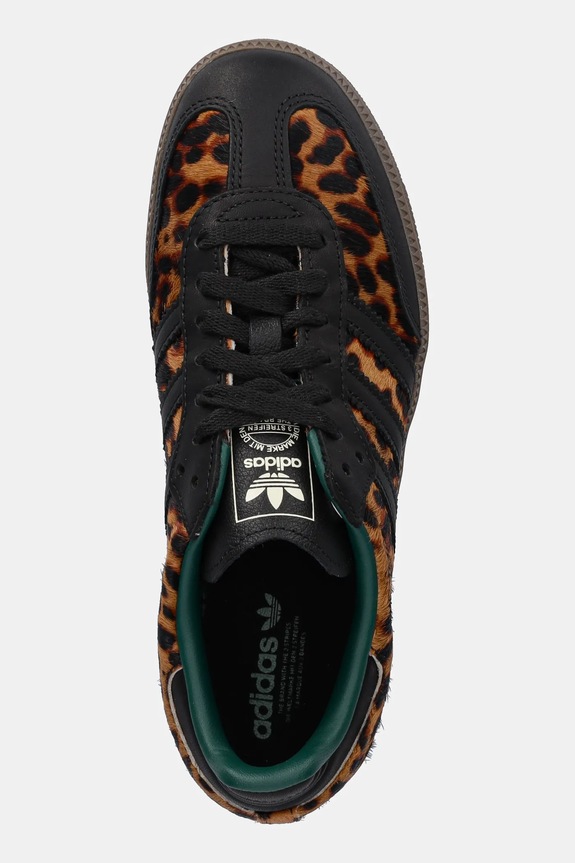 adidas Originals leather sneakers Samba OG W black JI2735