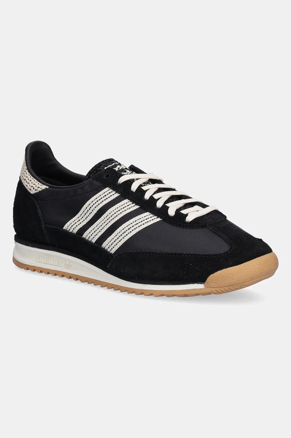 Tenisice adidas Originals Sl 72 OG W brušena koža crna JI2745