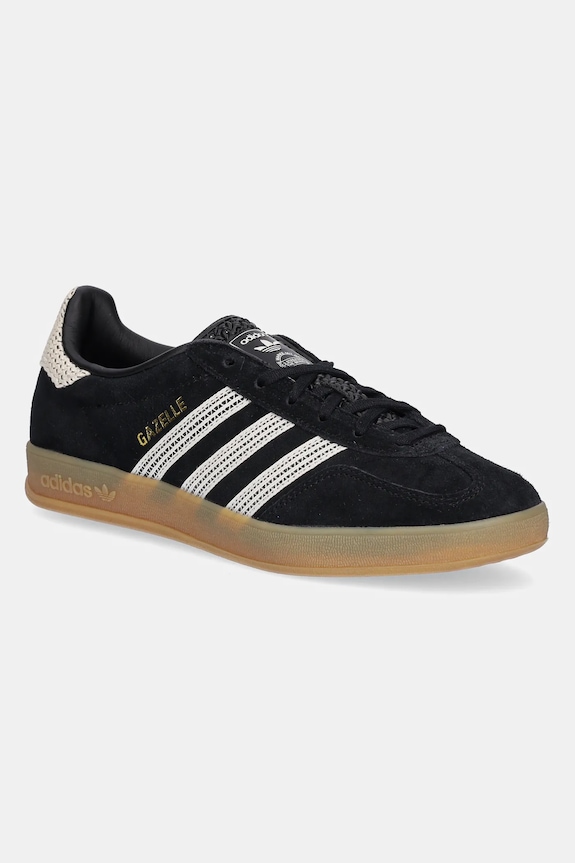 adidas Gazelle Indoor Core Black Wonder White synthetic black JI2755